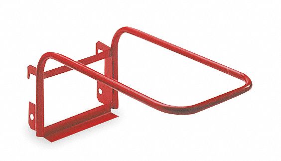 6B474 - Folding Chair Kit Steel Red 13-1/2 in W