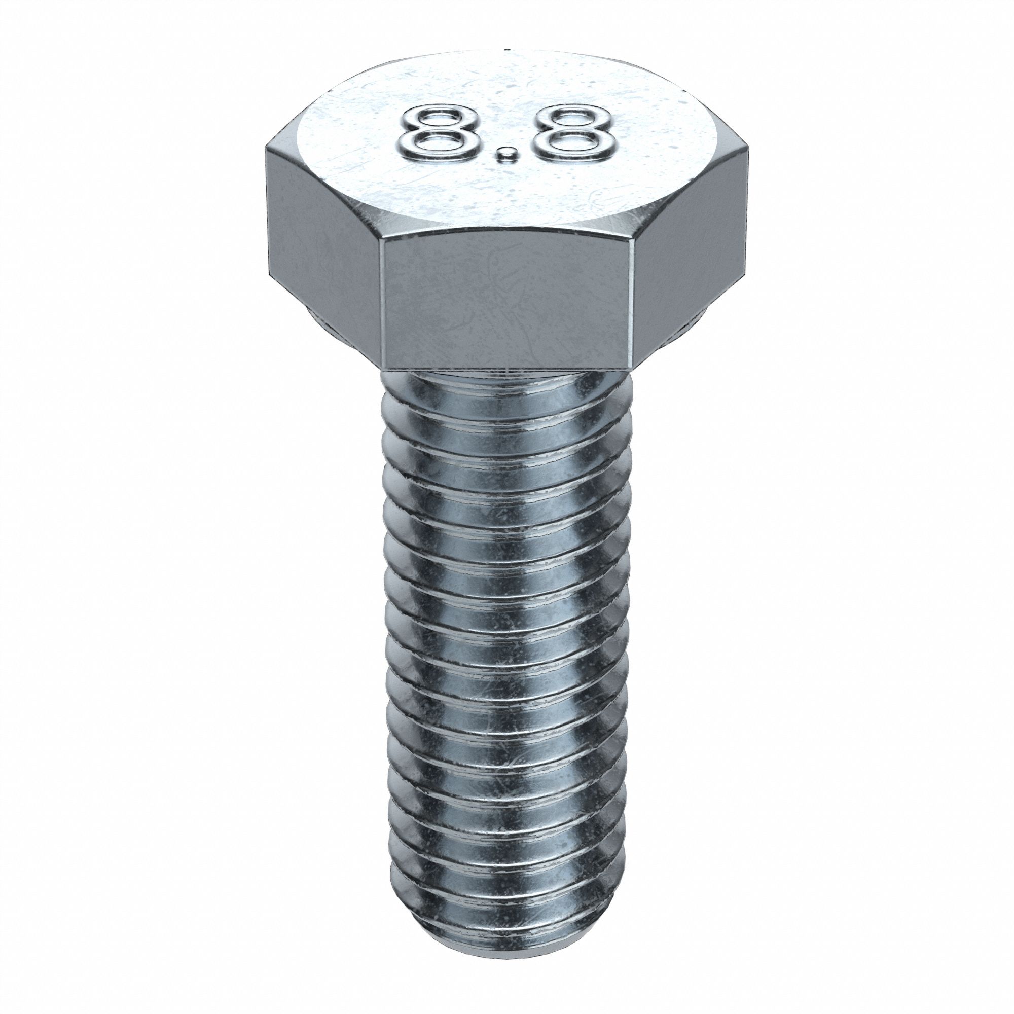 APPROVED VENDOR HEX HEAD CAP SCREW, STEEL, CLASS 8.8, ZINC