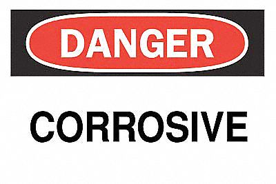 CHEMICAL & HAZARDOUS MATERIALS SIGN