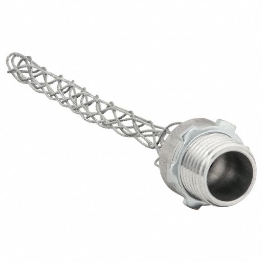 1/2 Hub Size, Straight, .400-.560 Cord Dia. Nylon Liquidtight Strain  Relief Fitting - Hi-Line Inc.