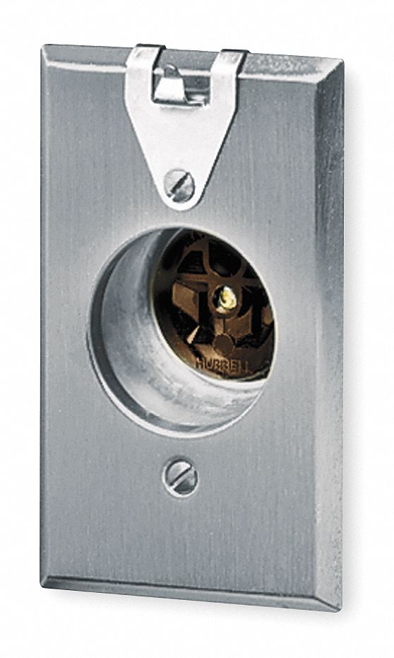 Receptacle: 4 1/2 in Ht, 2 3/4 in Wd