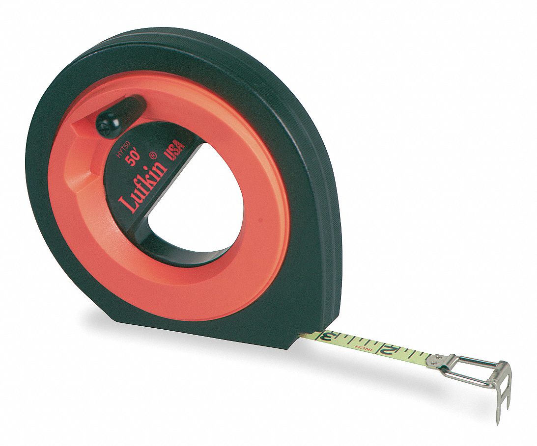 100 foot steel tape measure