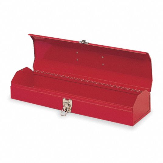 Plastic, Step Stool Tool Box, 12 1/2 in Overall Width, 18 1/2 in Overall  Depth - Grainger