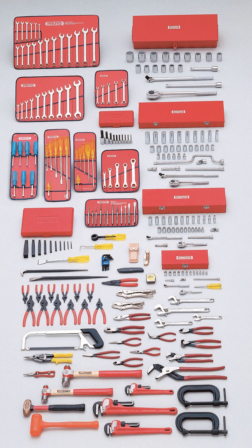 PROTO Master Tool Set 248 Pieces, Metric, Box 6C360J99730 Grainger