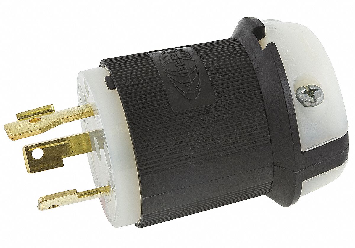 HUBBELL WIRING DEVICEKELLEMS 30A Industrial Grade NonShrouded Locking