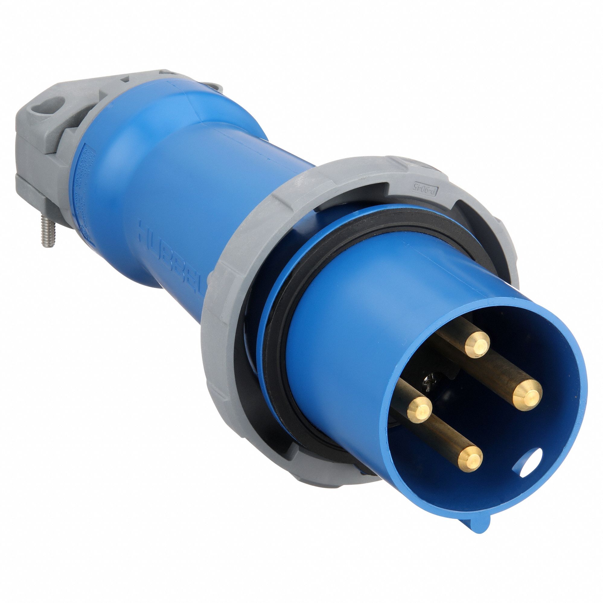 IEC PIN AND SLEEVE PLUG, 100 A, 250V AC, IEC GROUNDING, 15 HORSEPOWER RATING
