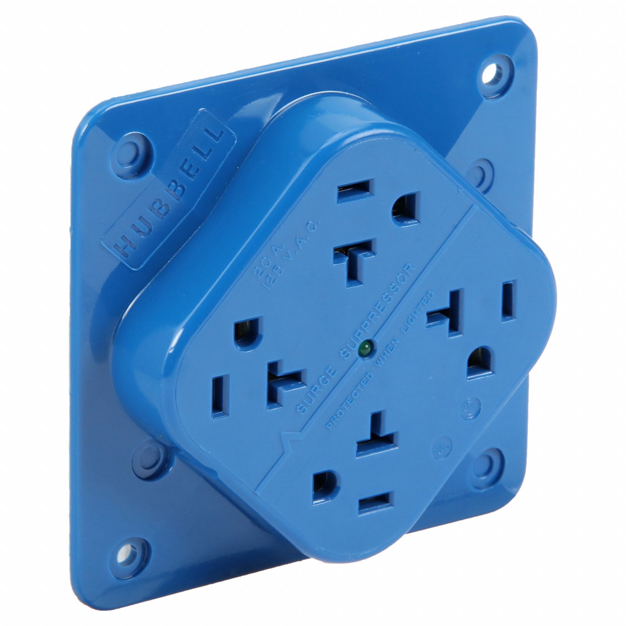 PRISE 4 PLEX 20A 125V BL