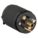 MIDGET LOCKING PLUG, ML2-15P, 125V AC, 15 A, 2 POLES, BLACK, SCREW TERMINALS, ML2-15