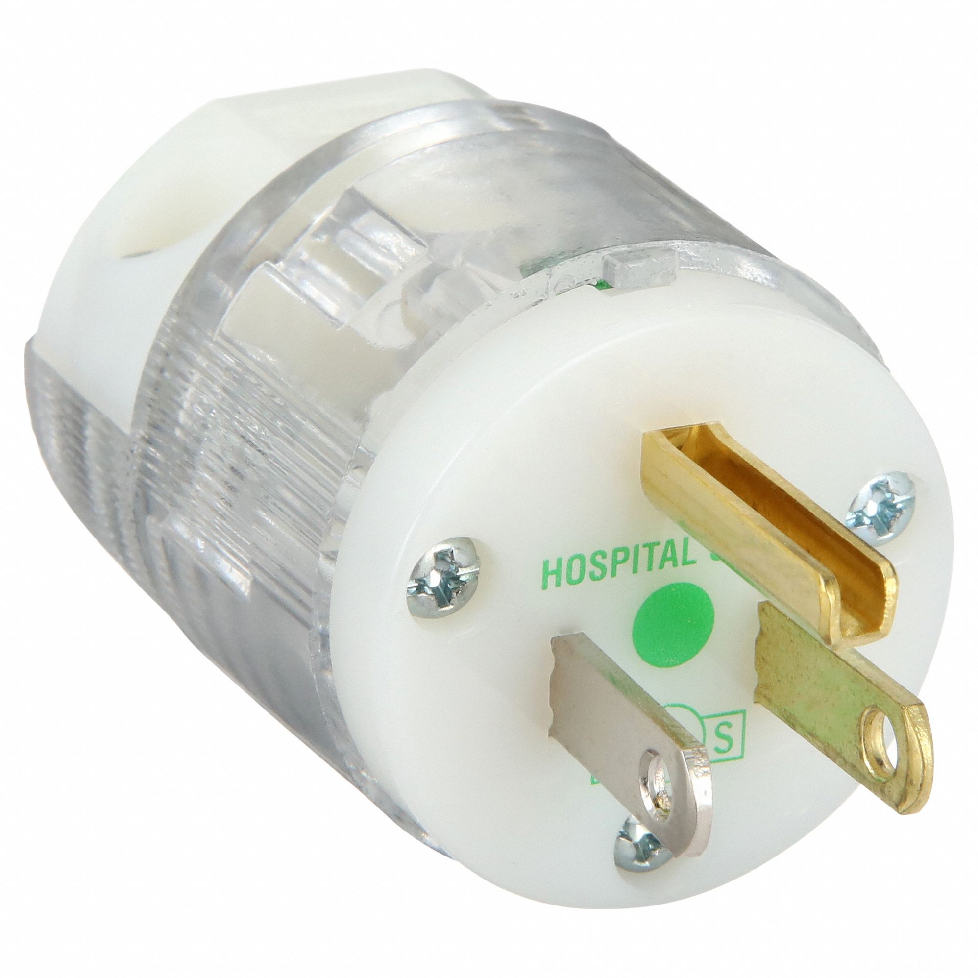 PRISE QUAL HOPIT 15A 125V 5-15P CLR