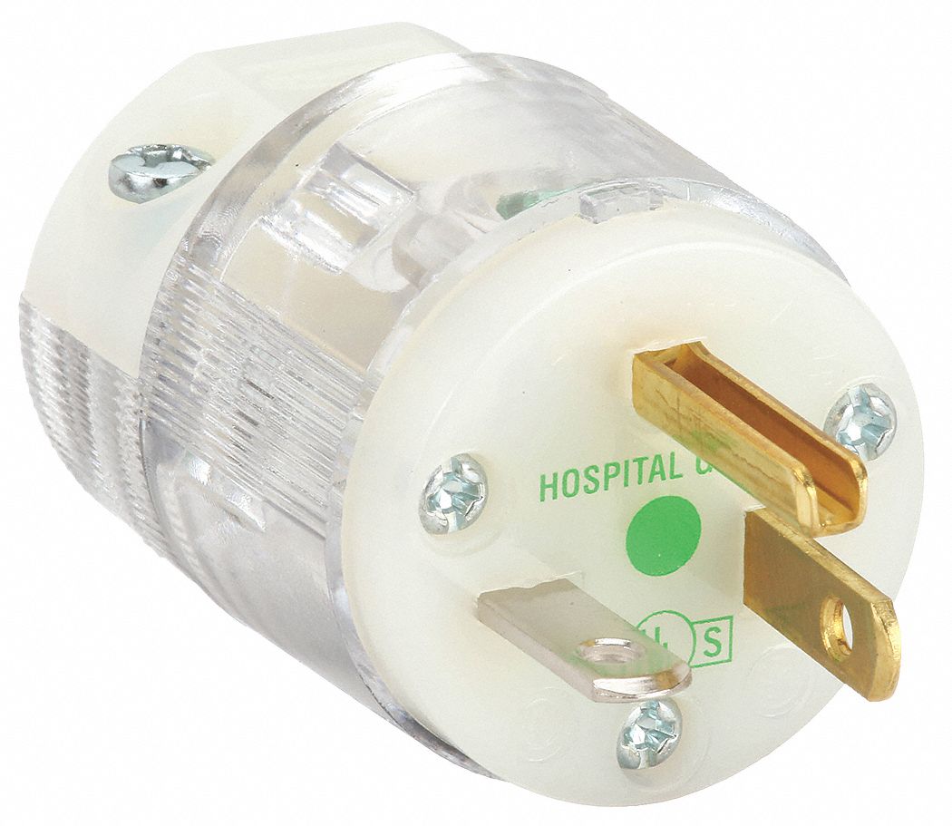 PRISE QUAL HOPIT 20A 125V TRANSP US