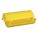 PLUG LOCKOUT, FOR 1 7/16 IN MAX CORD DIAMETER, YELLOW, LARGE