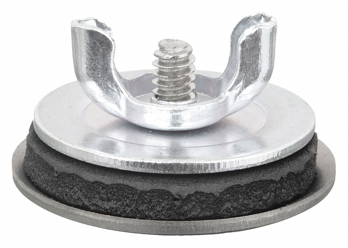 Hole Seal: Stainless Steel, 1 1/2 in Conduit Hole Size, For 1.5 in Hole Dia - Max, Grained