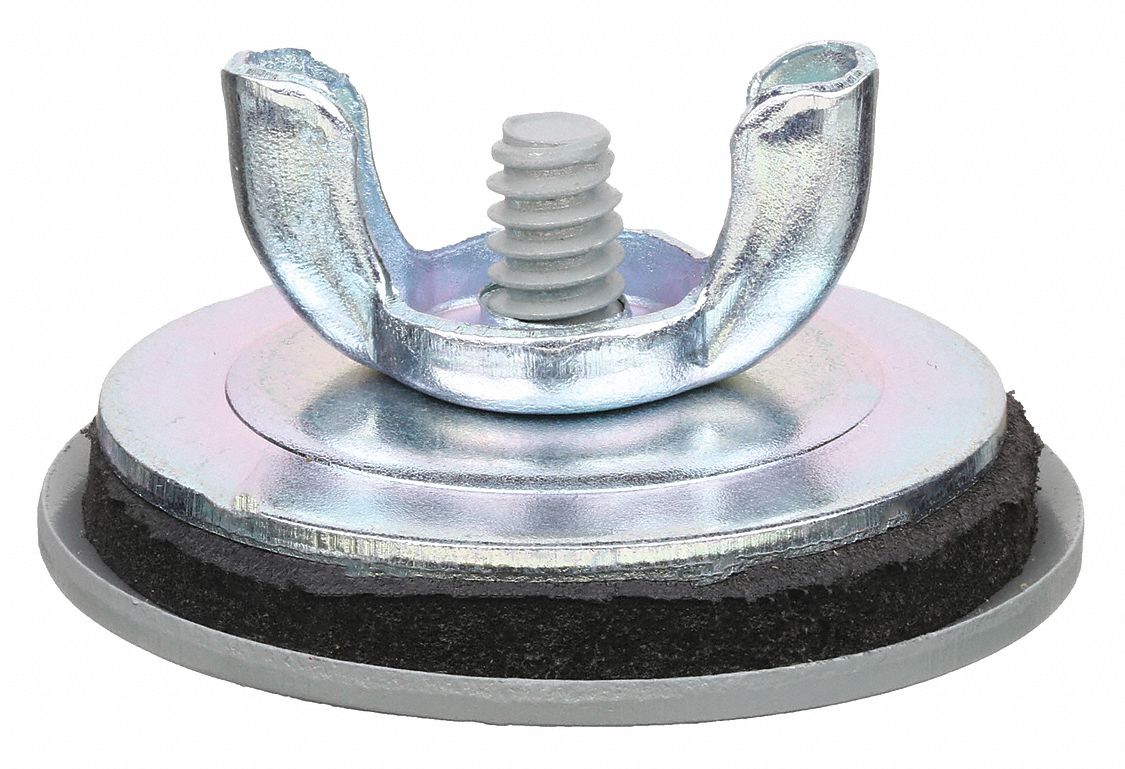 Hole Seal: Steel, 1 1/2 in Conduit Hole Size, For 1.5 in Hole Dia - Max, Carbon Steel, Gray