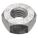 HEX NUT, M4-0.70 THREAD, 7MM HEX W, 3.2MM HEX H, 316 STAINLESS STEEL, PLAIN FINISH, 50 PK