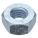 HEX NUT, M6-1.00 THREAD, 10MM HEX W, 5MM HEX H, STEEL, CLASS 8, ZINC PLATED, 100 PK
