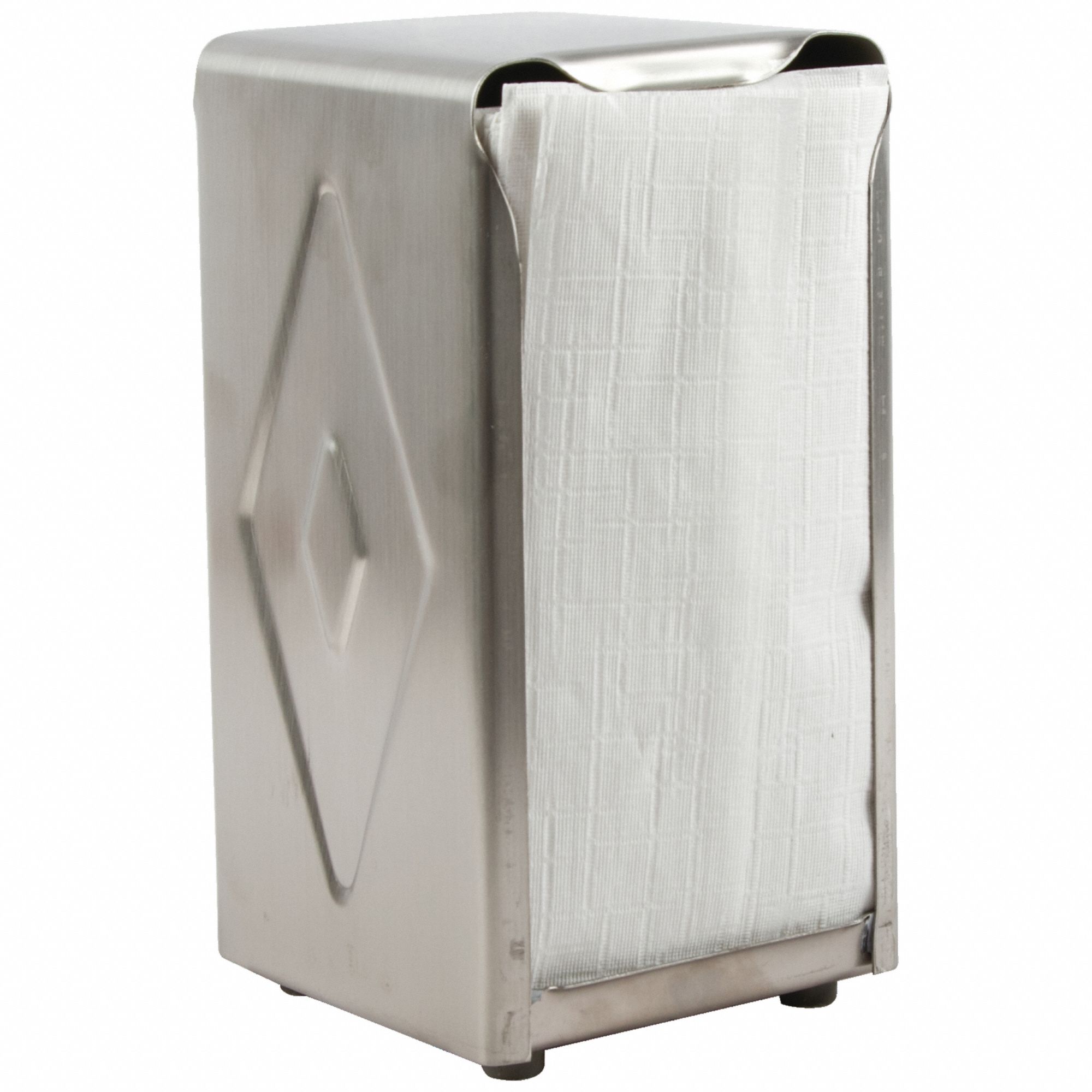 Napkin Dispenser: Tall Fold, 7 1/2 in x 3 3/4 in x 4 in, Countertop