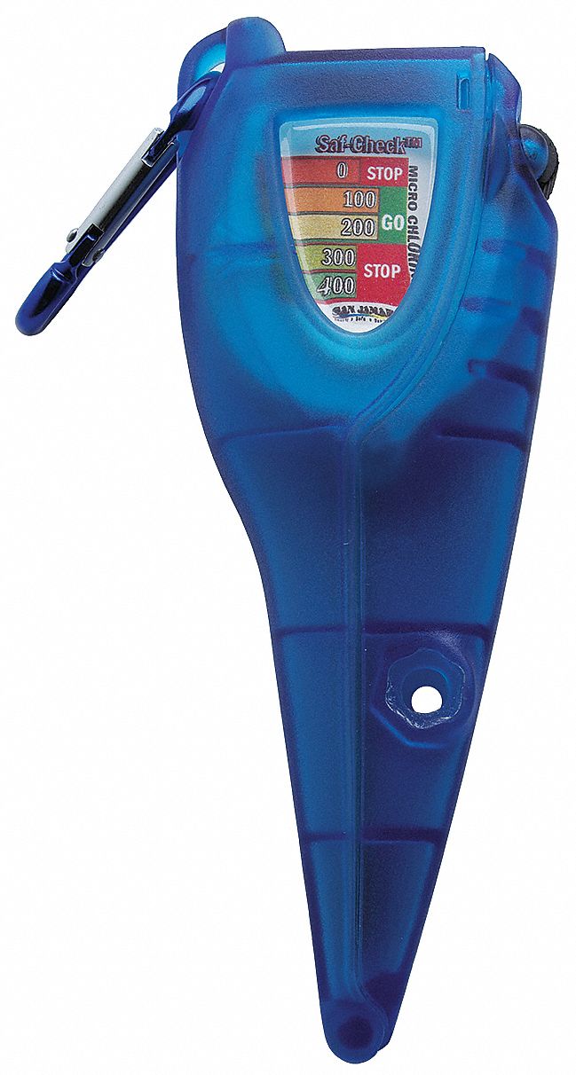 6CAK4 - Chlorine Tester with Thermometer