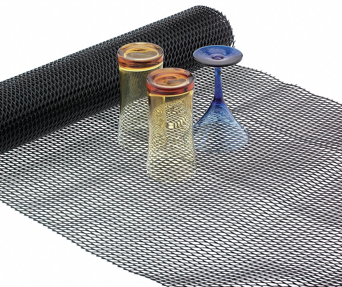 SAN JAMAR LINER SHELF MESH 2FT X 40FT CLEAR Shelf Liners WWG6CAN7