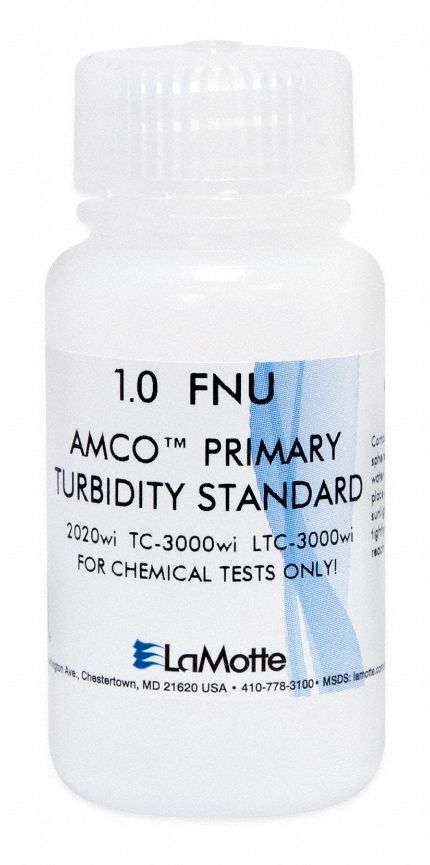 Turbidity Calibration Standard: Lab, 60 mL, 1 FNU, 1