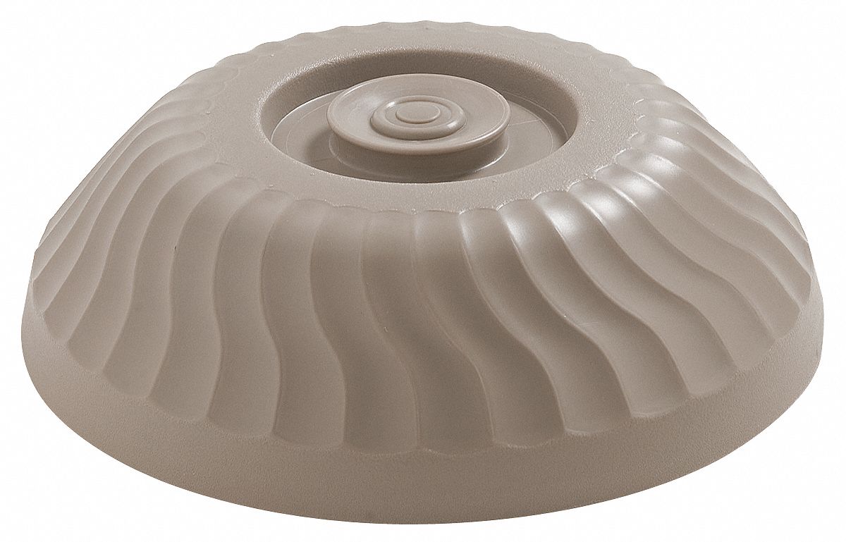 Insulated Dome: Turnbury, Latte, 10 in Dia, Brown