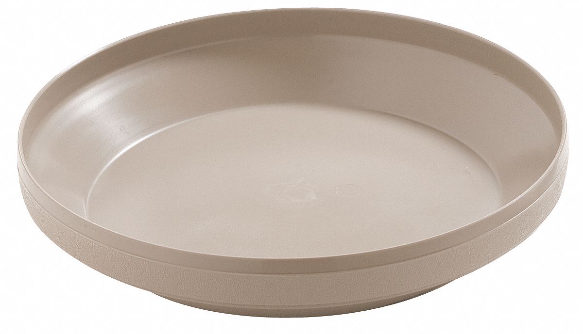 Underliner: Latte, 9 1/2 in Dia, Brown