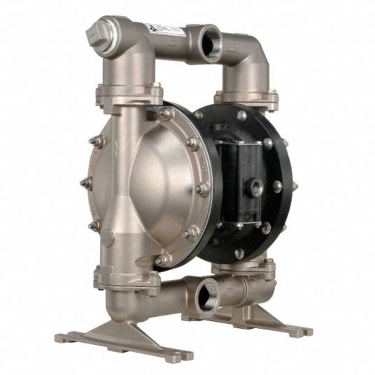 ARO, Air, 316 Stainless Steel, Double Diaphragm Pump - 6CCN9|PD15A-ASS ...