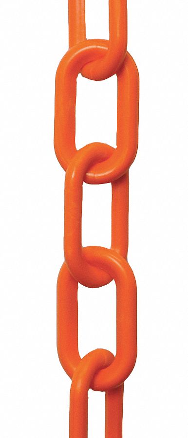 CHAIN,2IN X 300FT,ORANGE