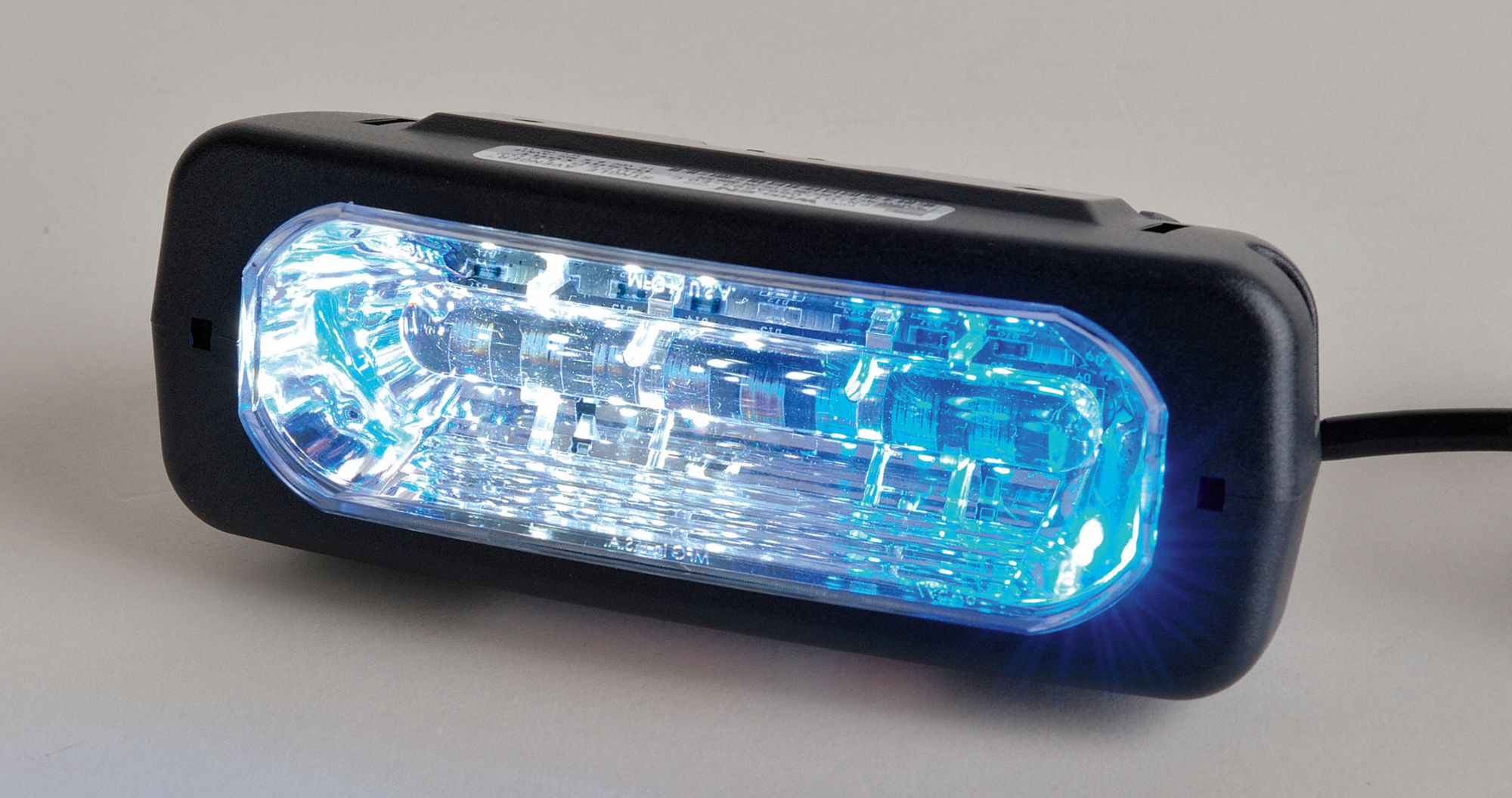 Single Head Dash/Deck Light: 54 Flash Patterns - Vehicle Lighting, 5 in Wd - Vehicle Lighting