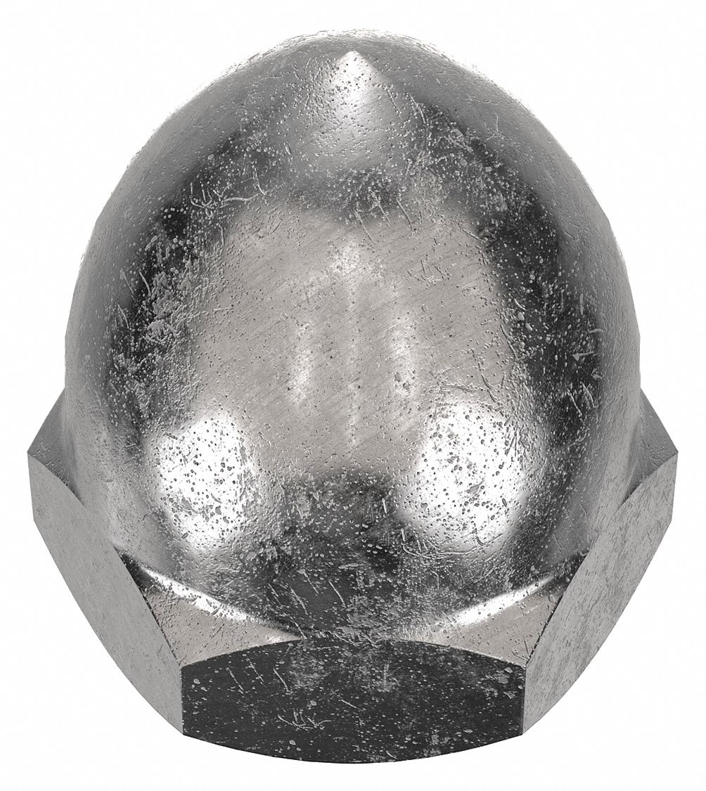 ÉCROU À CAPUCHON,M16-2,00,UNI,INOX 18-8,28MM H