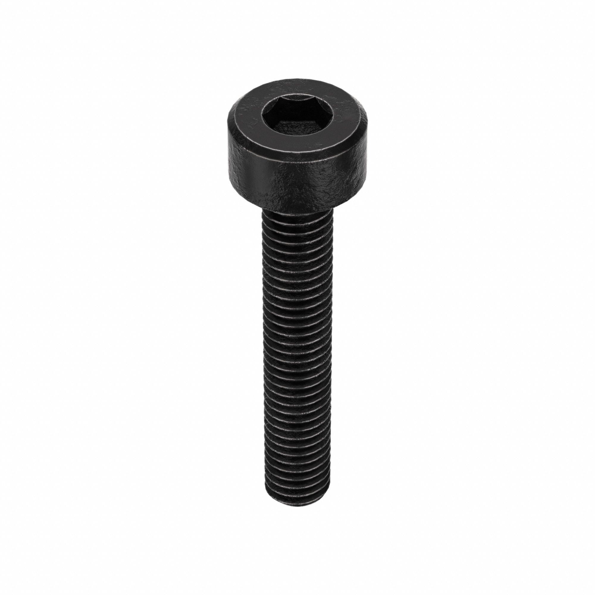 Socket Head Cap Screw: M3x0.50 Thread Size, 18 mm Lg, Std, Black Oxide, Alloy Steel, 100 PK