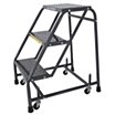 Unassembled Steel Rolling Ladders without Handrails Included image