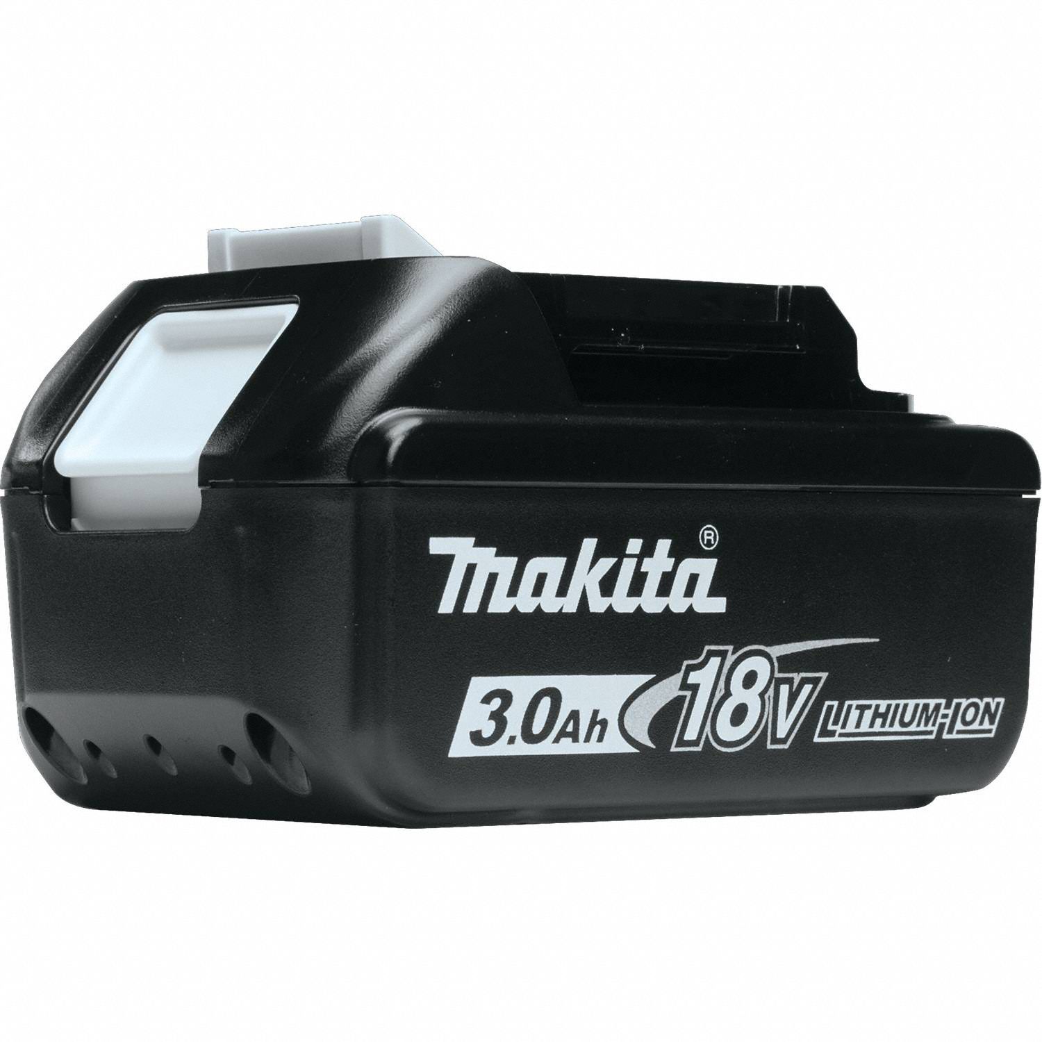 MAKITA Battery, 3 Ah, LiIon, 18V DC, PK 2 6CFC2BL1830B2 Grainger
