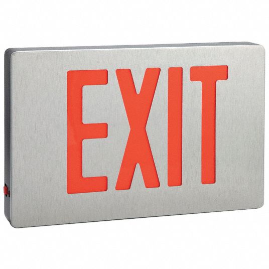 Emergency Battery Backup, LED, Exit Sign 6CGN06CGN0 Grainger