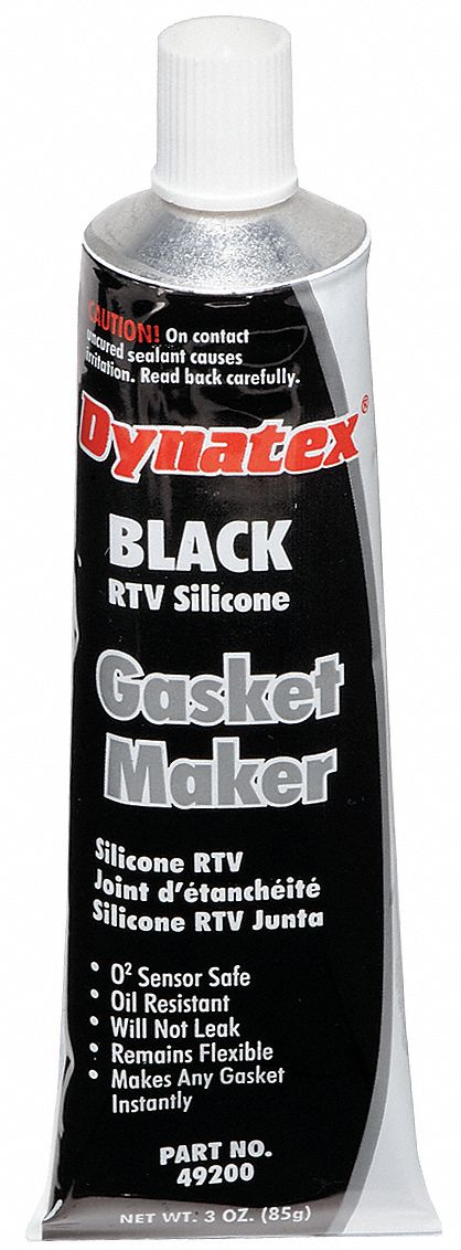 RTV Silicone Gasket Maker: Low VOL, Resistant Up To 625°F Temp. Range, 3 oz