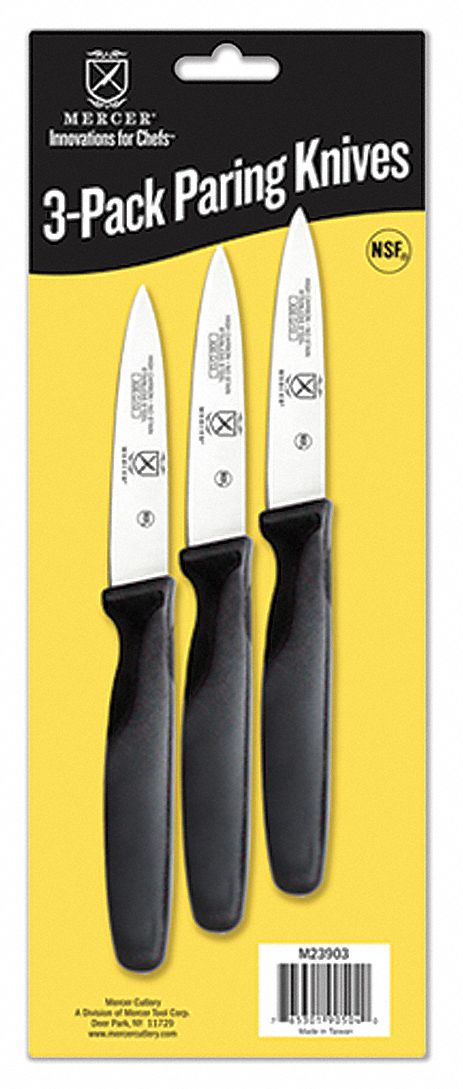 Mercer Cutlery M23903 3 Pack of 3 Paring Knives