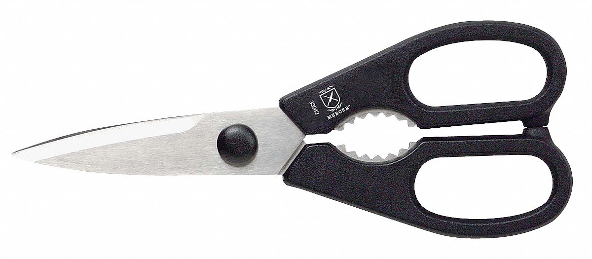 KITCHEN SHEARS,8 IN. L,SHARP,SERRATED