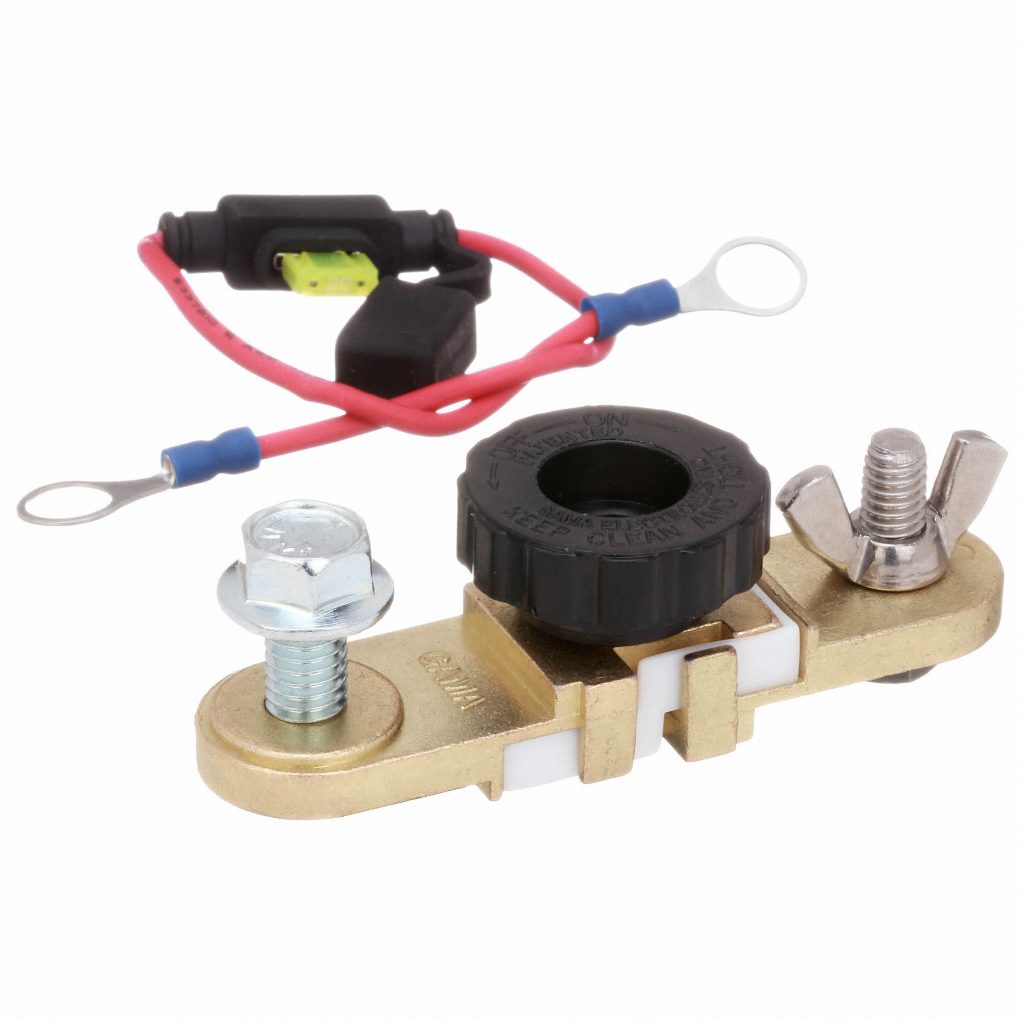 Bussmann Battery Disconnect Switch Kit, Side Post - 6cjf8