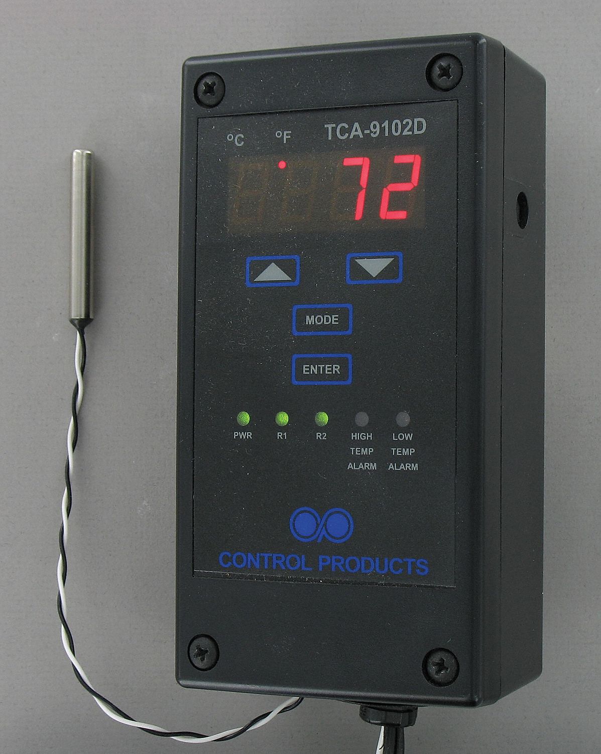 Temperature Controller with Alarm,SPST