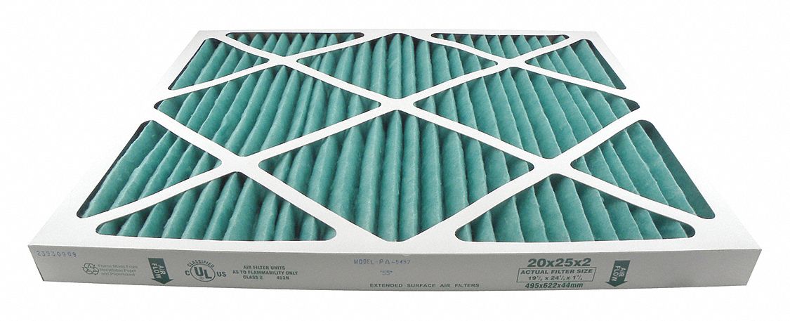 Automotive Air Filter: Panel, Engine, Rectangular, Panel, 24 1/2 in Overall Lg