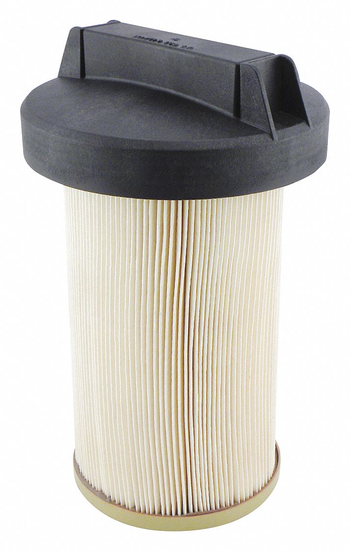 Fuel Filter: Cartridge, 4 5/8 in Outside Dia, 13/16 in Inside Dia, Diesel Fuel