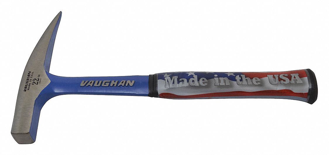 VAUGHAN Rock Pick, 22 oz, Steel 6CLP2AP22 Grainger