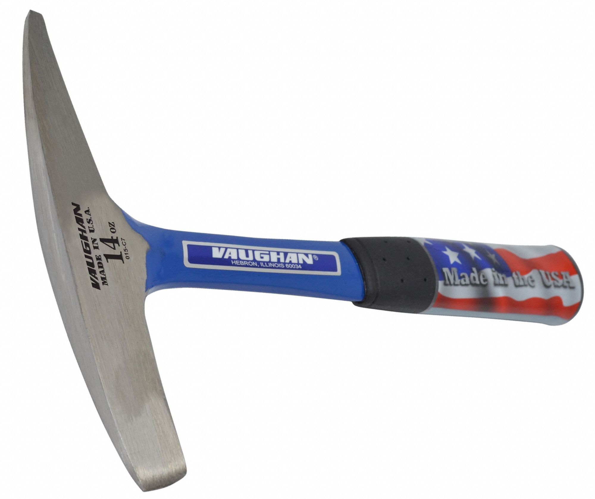 VAUGHAN Welders Chipping Hammer, 14 oz, Steel 6CLP4RWC14 Grainger