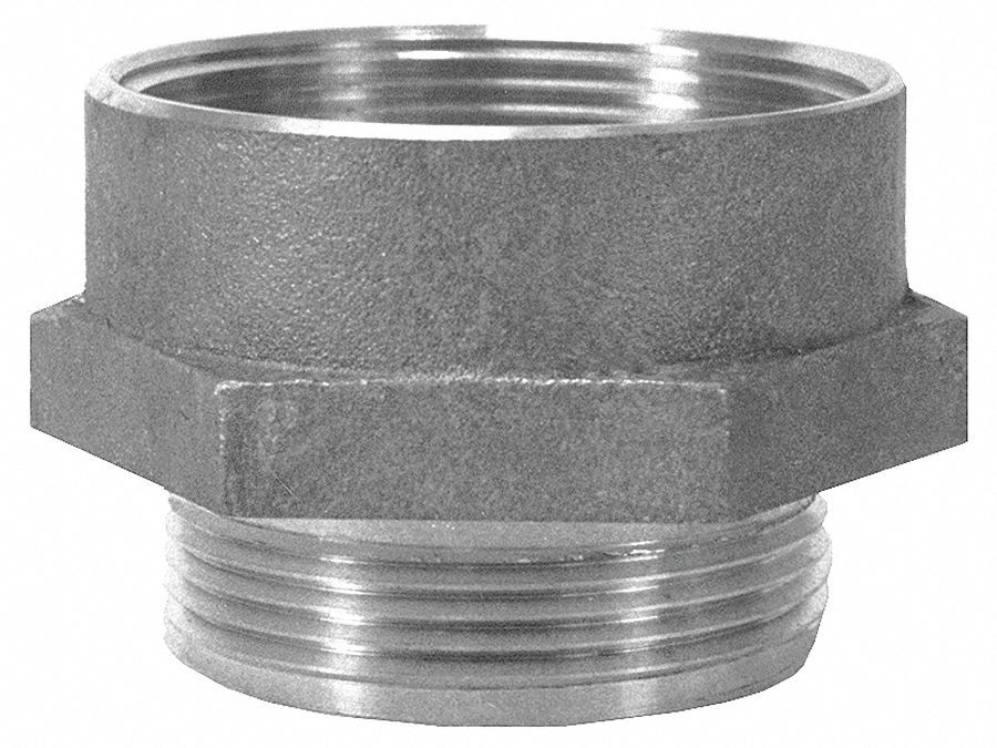 Fire Hose Adapter Straight GHTxNPT