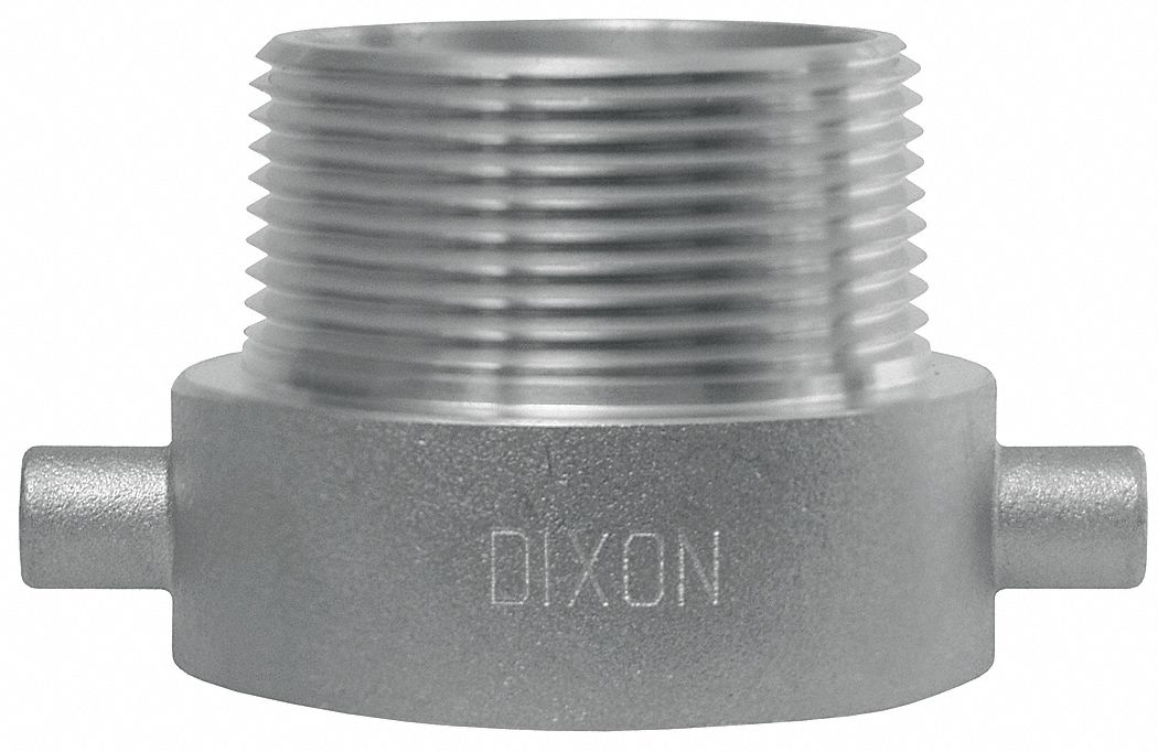 DIXON VALVE & COUPLING Fire Hose Adapter, Pin Lug, Fitting Material