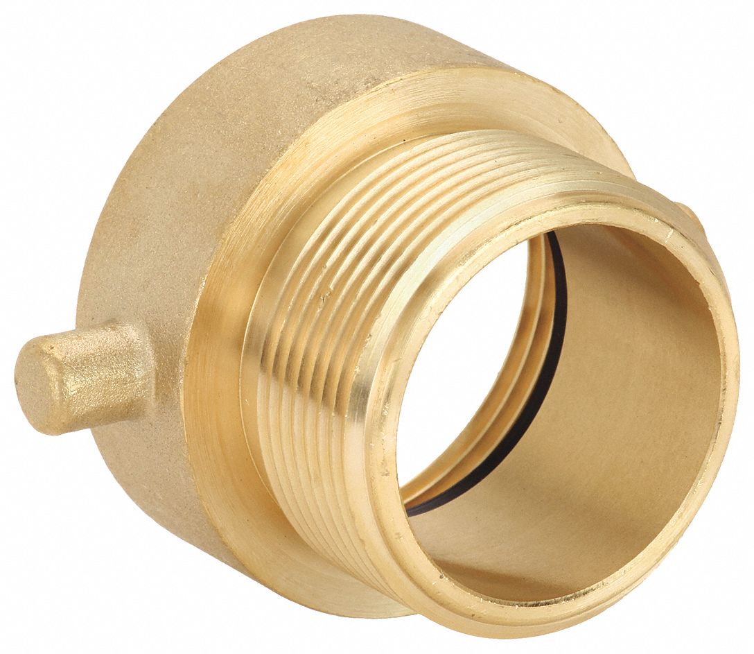 DIXON VALVE & COUPLING, 1 1/2 in_6 1/2 in Compatible Pipe Size, NPSH x NH, Fire Hose Adapter