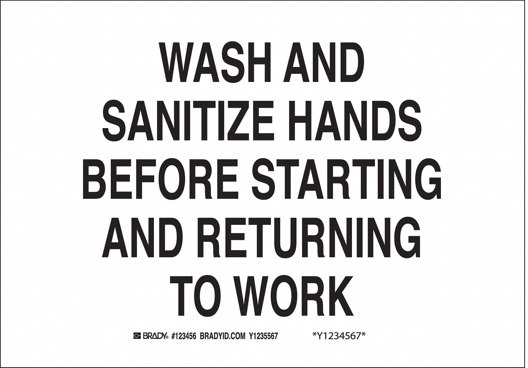 CAUTION SIGN, POLYESTER, 10 IN WIDTH, 7 IN HEIGHT, WHITE