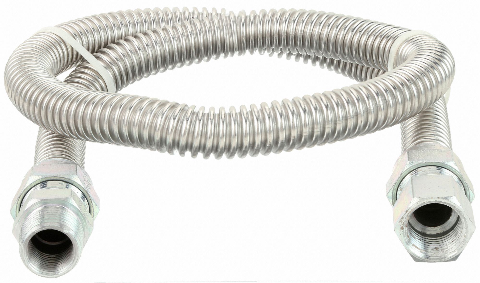 DORMONT Gas Connector, 304 Stainless Steel 5/8 in FNPT x 304 Stainless