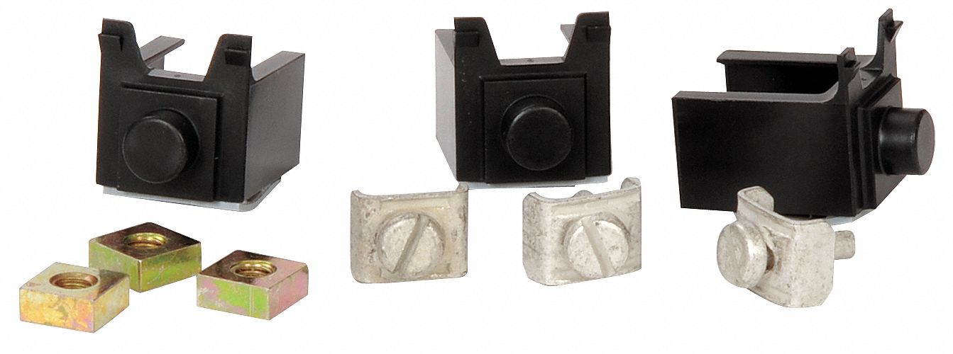 Lug Kit: Lug Kit, 20 A Amps, GE Spectra Series SK800 Circuit Breakers, 600V AC, 3 Poles, (3) Lugs