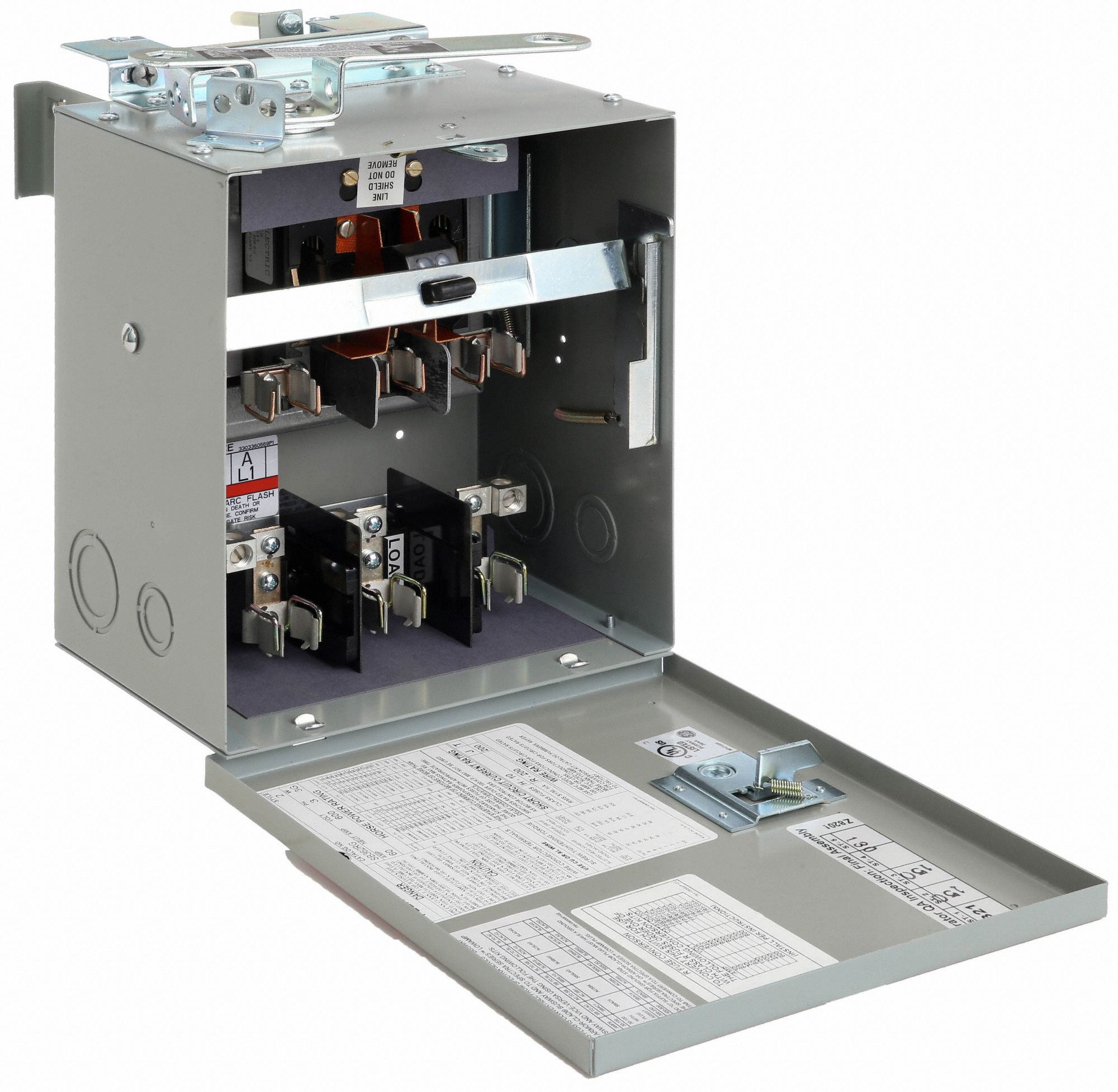 GE Bus Plug 60 A Amps, 480/600V AC, QMR, H/R, GE Spectra Series Busway