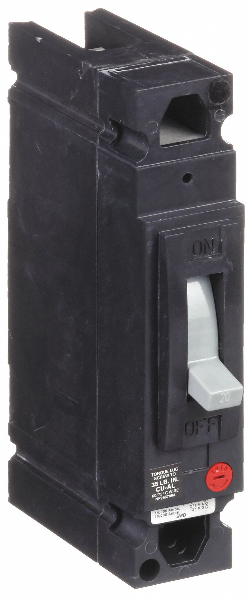 thumbnail image 2 of Square D 2 Pole Bolt-On Circuit Breaker, 30 Amp, Qob2301021 With Shunt Trip - Hydraulic Magnetic Circuit Breakers 2 of 13